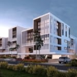The Flats at the Village exterior rendering
