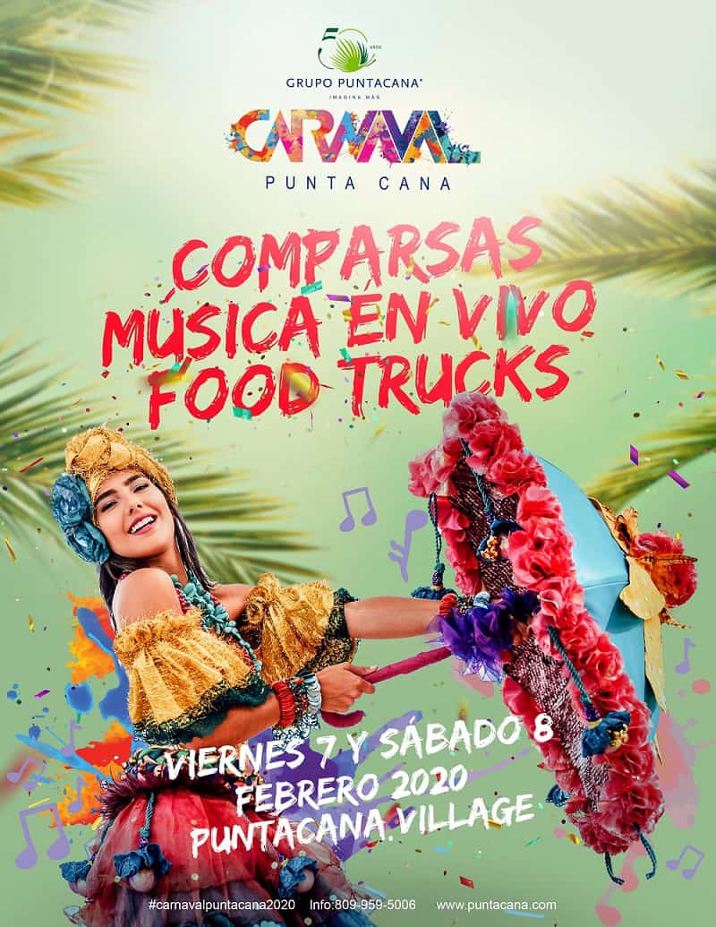 El Carnaval de Punta Cana celebrará su 13ra edición el 7 y 8 de febrero