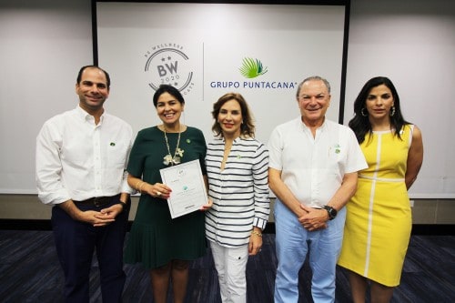Grupo Puntacana recibe certificación “Be Wellness” por sus prácticas de bienestar corporativo